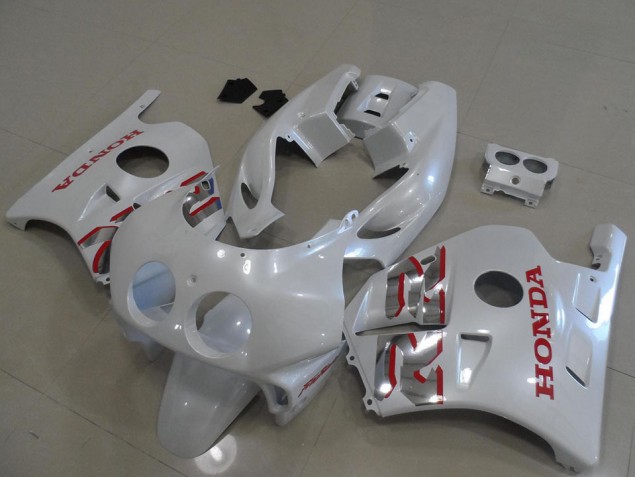 ABS 1991-1998 Pearl White Red Honda CBR250RR MC22 Motorcylce Fairings Canada