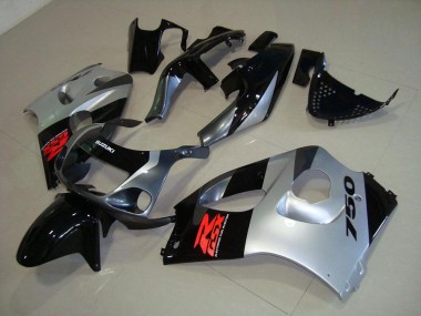 1996-2000 Silver Suzuki GSXR 600 Motorcycle Fairing Canada