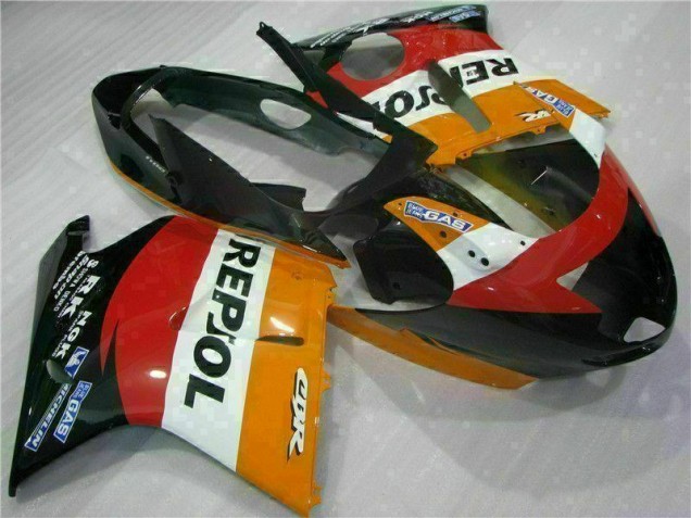 ABS 1996-2007 Orange Repsol Honda CBR1100XX Motorbike Fairing Canada