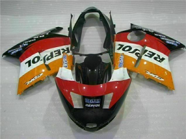 ABS 1996-2007 Orange Repsol Honda CBR1100XX Motorbike Fairing Canada