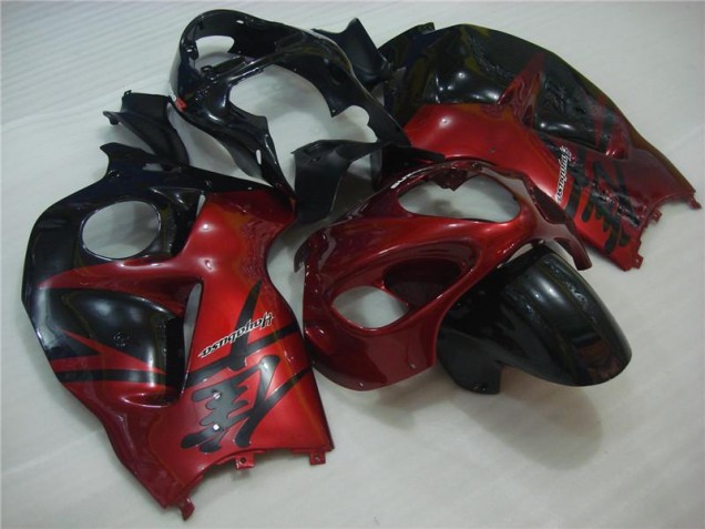 1996-2007 Red Black Suzuki GSXR 1300 Hayabusa Motorcycle Fairing Kit Canada