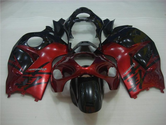 1996-2007 Red Black Suzuki GSXR 1300 Hayabusa Motorcycle Fairing Kit Canada