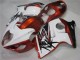 1996-2007 Orange White Black Suzuki GSXR 1300 Hayabusa Bike Fairings Canada