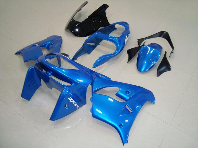 1998-1999 Blue Black Kawasaki ZX9R Bike Fairings Canada