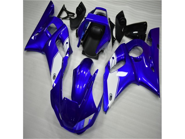 1998-2002 White Blue Yamaha YZF R6 Bike Fairings & Bodywork Canada