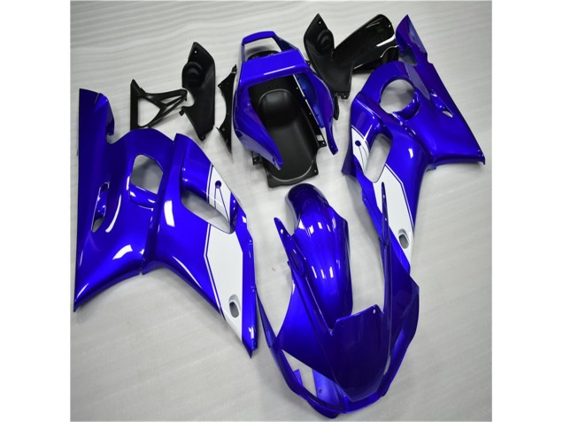 1998-2002 White Blue Yamaha YZF R6 Bike Fairings & Bodywork Canada