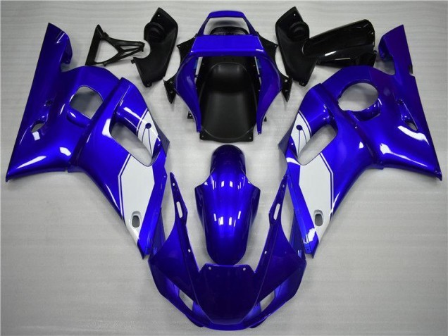 1998-2002 White Blue Yamaha YZF R6 Bike Fairings & Bodywork Canada