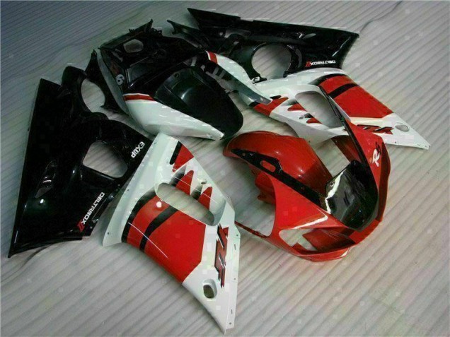 1998-2002 Red Black Yamaha YZF R6 Motorcycle Bodywork Canada