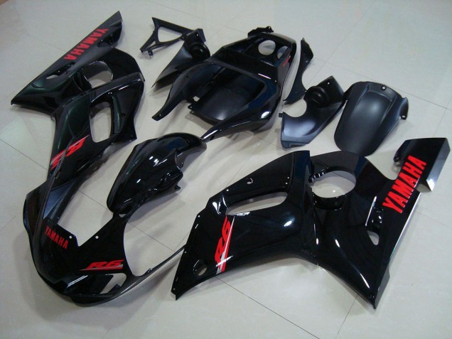 1998-2002 Glossy Black Red Decals Yamaha YZF R6 Motorbike Fairings Canada