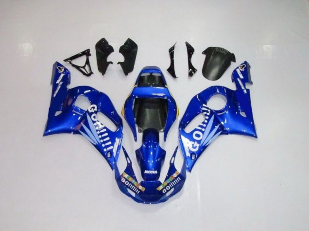 1998-2002 Blue White Go Motul Yamaha YZF R6 Motorcycle Bodywork Canada