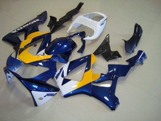 ABS 2000-2001 Dark Blue Yellow White Honda CBR900RR 929 Motorbike Fairing Canada