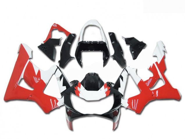 ABS 2000-2001 Black White Red Honda CBR900RR 929RR Bike Fairings Canada