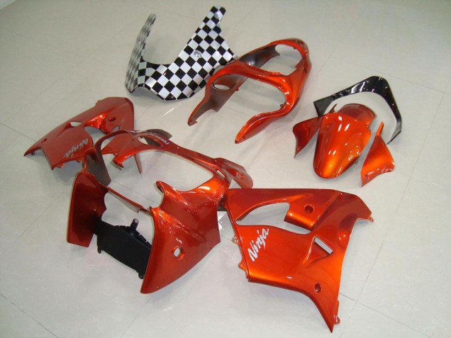 2000-2001 Orange Kawasaki ZX9R Motorbike Fairings Canada