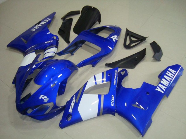 ABS 2000-2001 Blue White Yamaha YZF R1 Motorcycle Fairings & Bodywork Canada