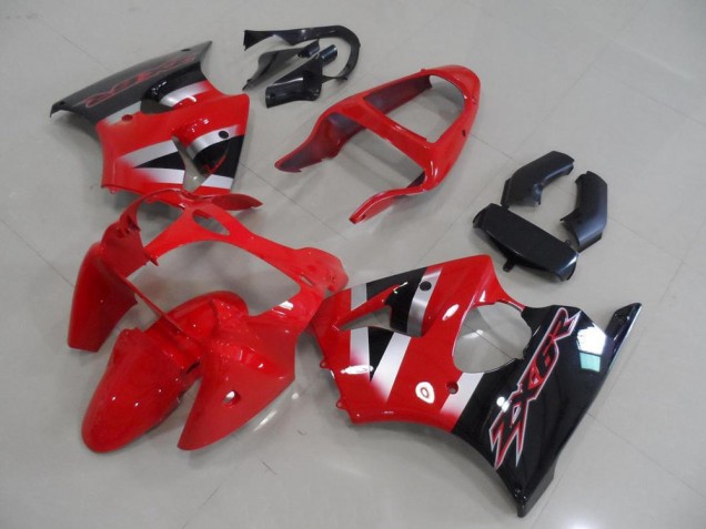 2000-2002 Red OEM Style Kawasaki ZX6R Motorcycle Fairings Kit Canada