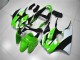 2000-2002 Green White Black Kawasaki ZX6R Bike Fairing Kit Canada