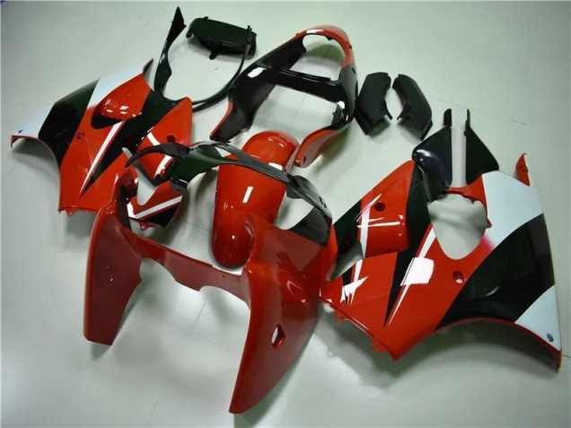 2000-2002 Red Black White Kawasaki ZX6R Bike Fairings Canada