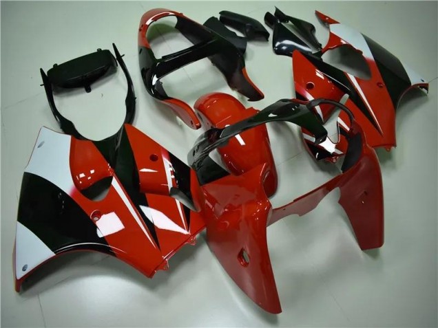 2000-2002 Red Black White Kawasaki ZX6R Bike Fairings Canada