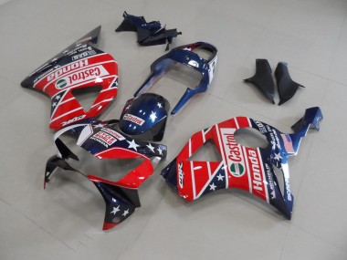 ABS 2002-2003 Dark Blue Star Honda CBR900RR 954 Motorbike Fairing Kits Canada