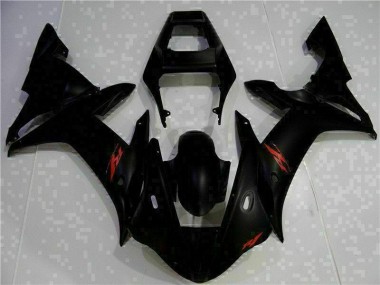 ABS 2002-2003 Black Yamaha YZF R1 Motorcycle Fairing Kit Canada