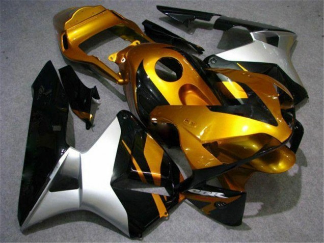 ABS 2003-2004 Gold Silver Black Honda CBR600RR Bike Fairings Canada