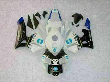 ABS 2003-2004 White Black Honda CBR600RR Motor Fairings Canada