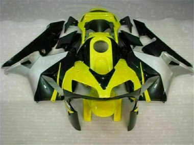 ABS 2003-2004 Yellow Black Honda CBR600RR Motor Fairings Canada