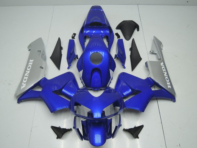 ABS 2003-2004 Blue Silver Honda CBR600RR Motorbike Fairing Canada