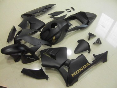 ABS 2003-2004 Matte Black Gold Honda CBR600RR Motorbike Fairings Canada