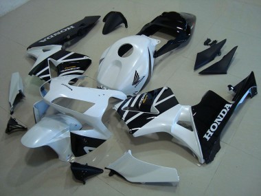 ABS 2003-2004 White Black Honda CBR600RR Motorcylce Fairings Canada