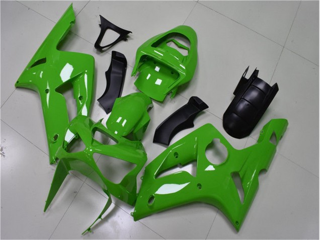 2003-2004 Green Kawasaki ZX6R Replacement Fairings Canada