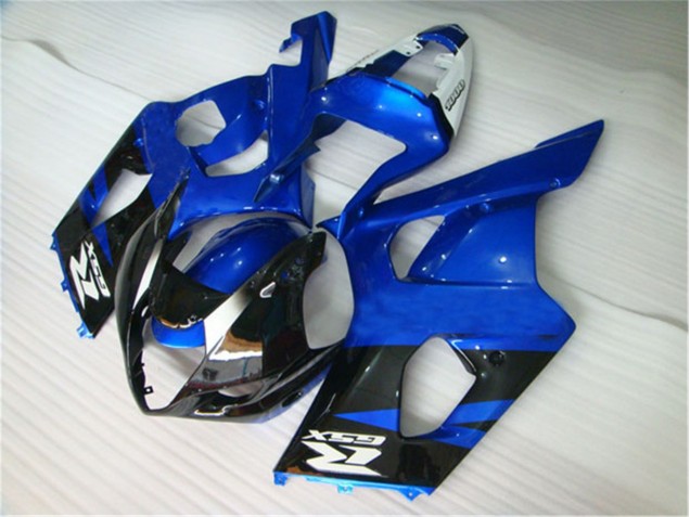 2003-2004 Black Blue Suzuki GSXR 1000 Motorcycle Fairings Kits & Bodywork Canada