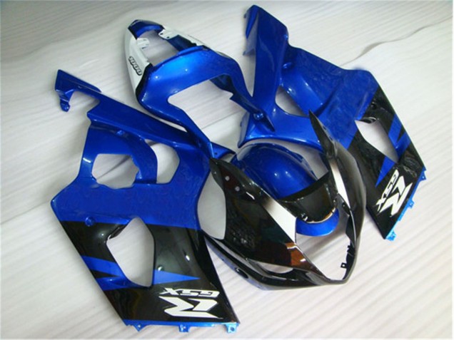 2003-2004 Black Blue Suzuki GSXR 1000 Motorcycle Fairings Kits & Bodywork Canada