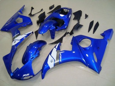 2003-2005 OEM Style Blue Yamaha YZF R6 Bike Fairings Canada