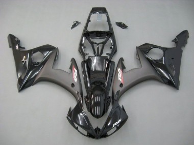 2003-2005 Contrast Black Yamaha YZF R6 Motorcycle Replacement Fairings Canada