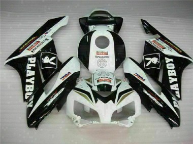 2004-2005 Black White Honda CBR1000RR Motorcycle Fairings Canada