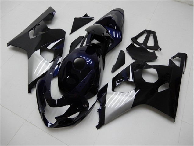 2004-2005 Blue Silver Suzuki GSXR 600/750 Replacement Fairings Canada