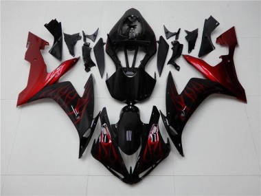 ABS 2004-2006 Red Black Yamaha YZF R1 Bike Fairing Canada