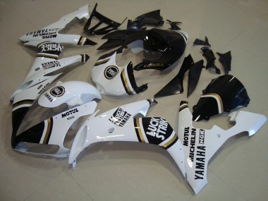 ABS 2004-2006 Black Gold White Yamaha YZF R1 Bike Fairing Kit Canada