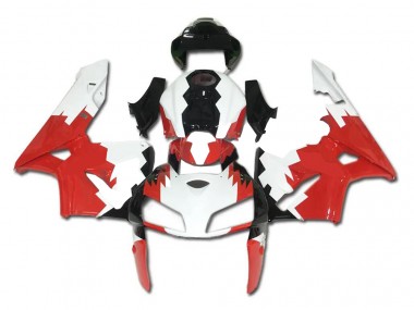 ABS 2005-2006 Red White Black Honda CBR600RR Motorbike Fairing Canada