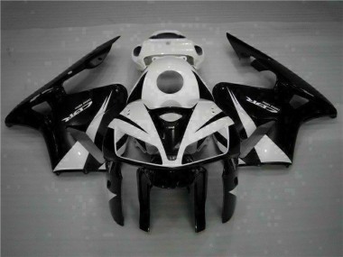 ABS 2005-2006 Black Honda CBR600RR Motorcycle Fairing Kit Canada