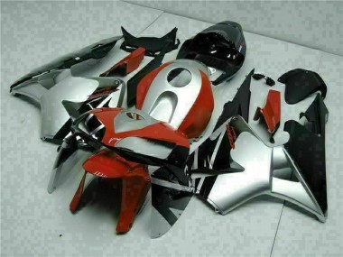 ABS 2005-2006 Black Silver Red Honda CBR600RR Motorcycle Fairings Canada