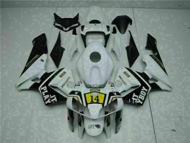 ABS 2005-2006 White Playboy 14 Honda CBR600RR Motorcycle Replacement Fairings Canada