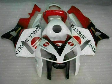 ABS 2005-2006 White Honda CBR600RR Motorcycle Fairing Kits Canada