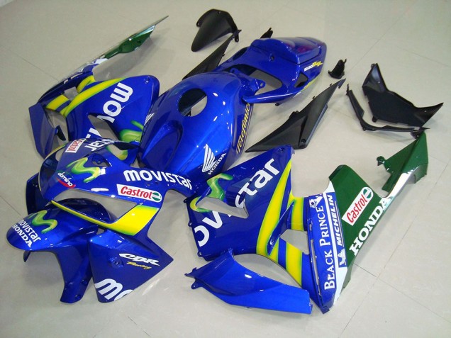 ABS 2005-2006 Movistar Honda CBR600RR Bike Fairing Kit Canada