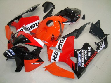 ABS 2005-2006 Repsol Honda CBR600RR Motorbike Fairing Kits Canada