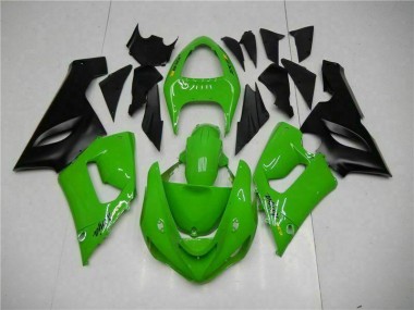 2005-2006 Green Kawasaki ZX6R Motorbike Fairing Canada