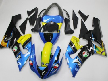 2005-2006 Shark Kawasaki ZX6R Motorbike Fairings Canada