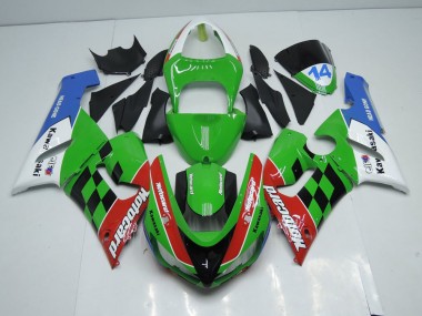 2005-2006 Motocard Kawasaki ZX6R Replacement Fairings Canada