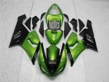 2005-2006 Green Kawasaki ZX6R Motorcycle Bodywork Canada